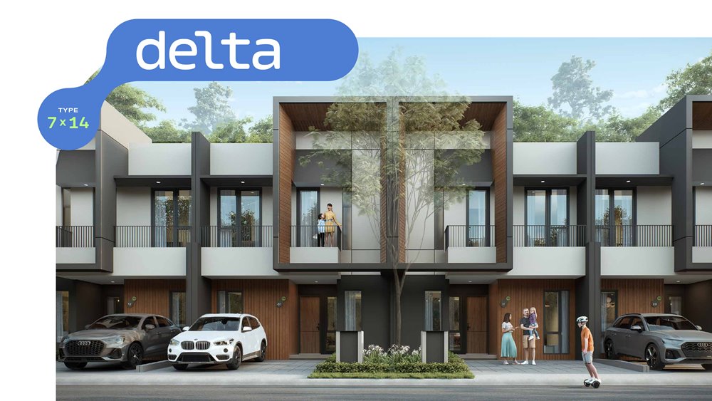 tipe delta sutera rasuna