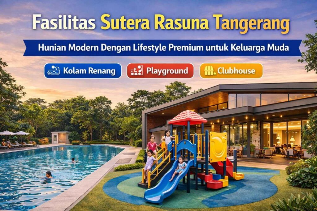 Fasilitas Sutera Rasuna Tangerang: Hunian Modern Dengan Lifestyle Premium untuk Keluarga Muda