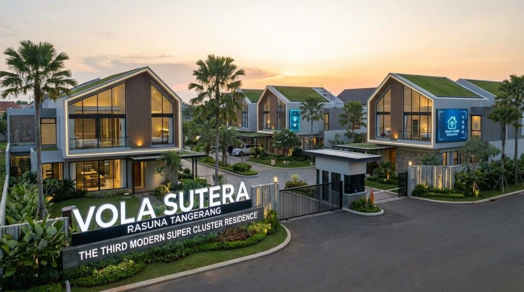Cluster Vola Sutera Rasuna Tangerang: Hunian Modern Super Cluster Ketiga dengan Smart Home Terintegrasi